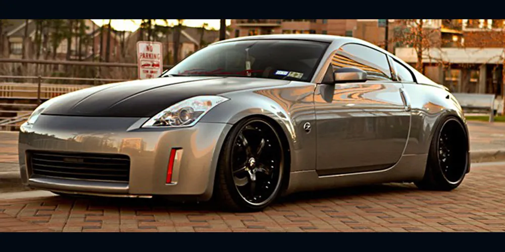 Nissan 350Z on Forgiato Quinto wheels