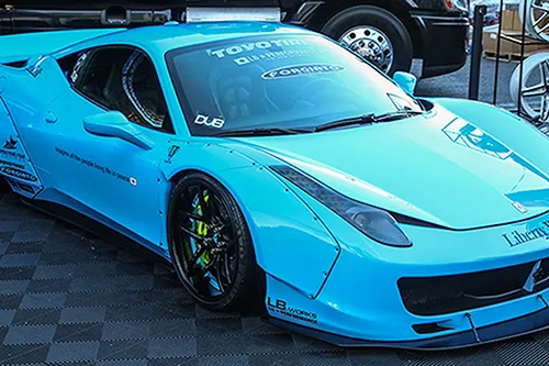 Ferrari 458 on Forgiato Italia-Dieci-B wheels