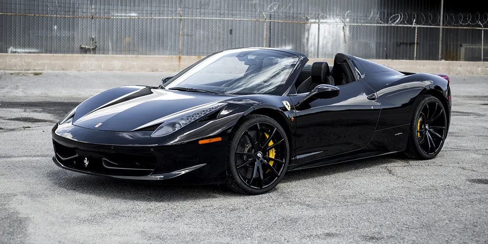 Ferrari 458 on Forgiato Italia-F2 wheels