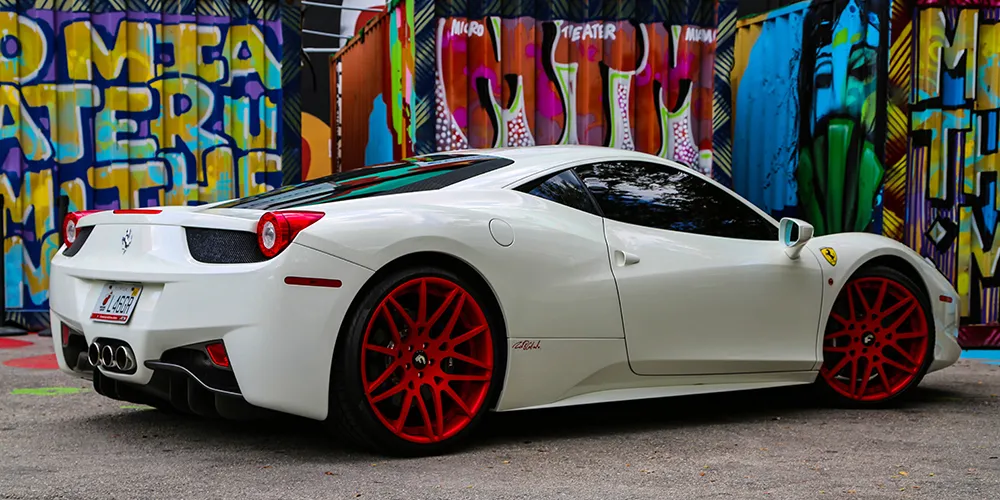 Ferrari 458 on Forgiato Italia-Maglia-ECL wheels