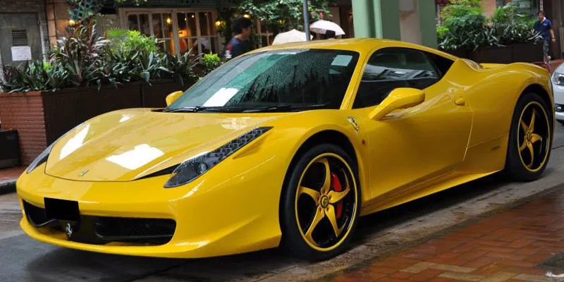 Ferrari 458 on Forgiato Italia-Opposti wheels