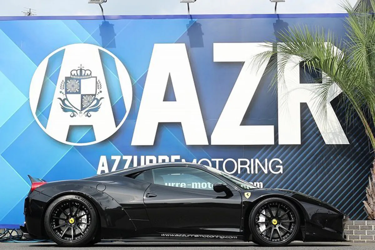 Ferrari 458 on Forgiato Italia-S204 wheels