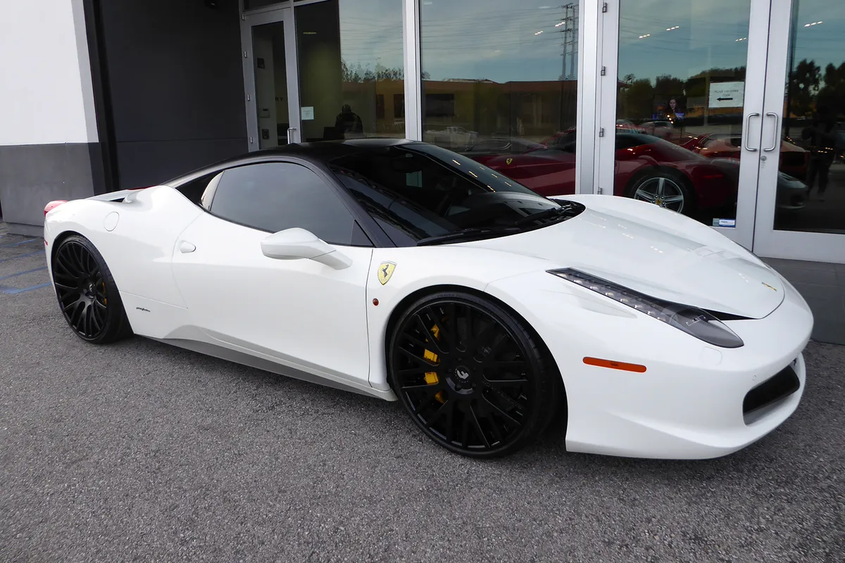 Ferrari 458 on Forgiato Italia-S205 wheels