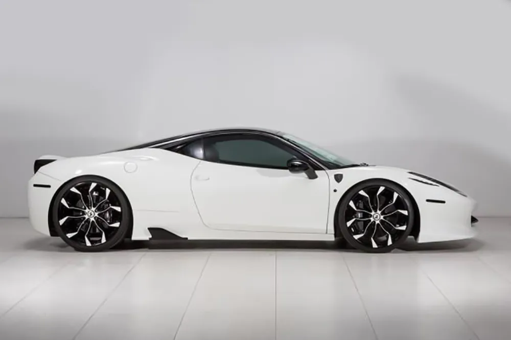 Ferrari 458 on Forgiato Italia-S216 wheels