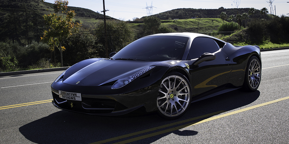 458 on Italia Titanio M