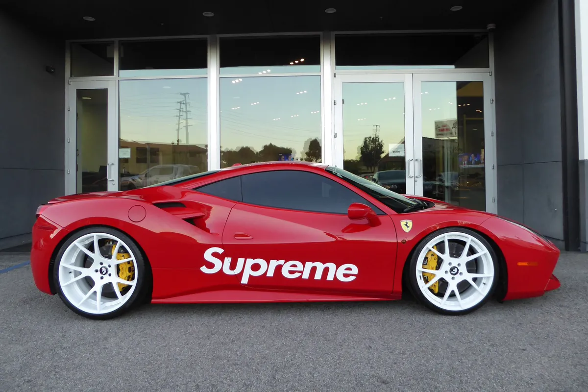 Ferrari 488 on Forgiato S203-ECL wheels