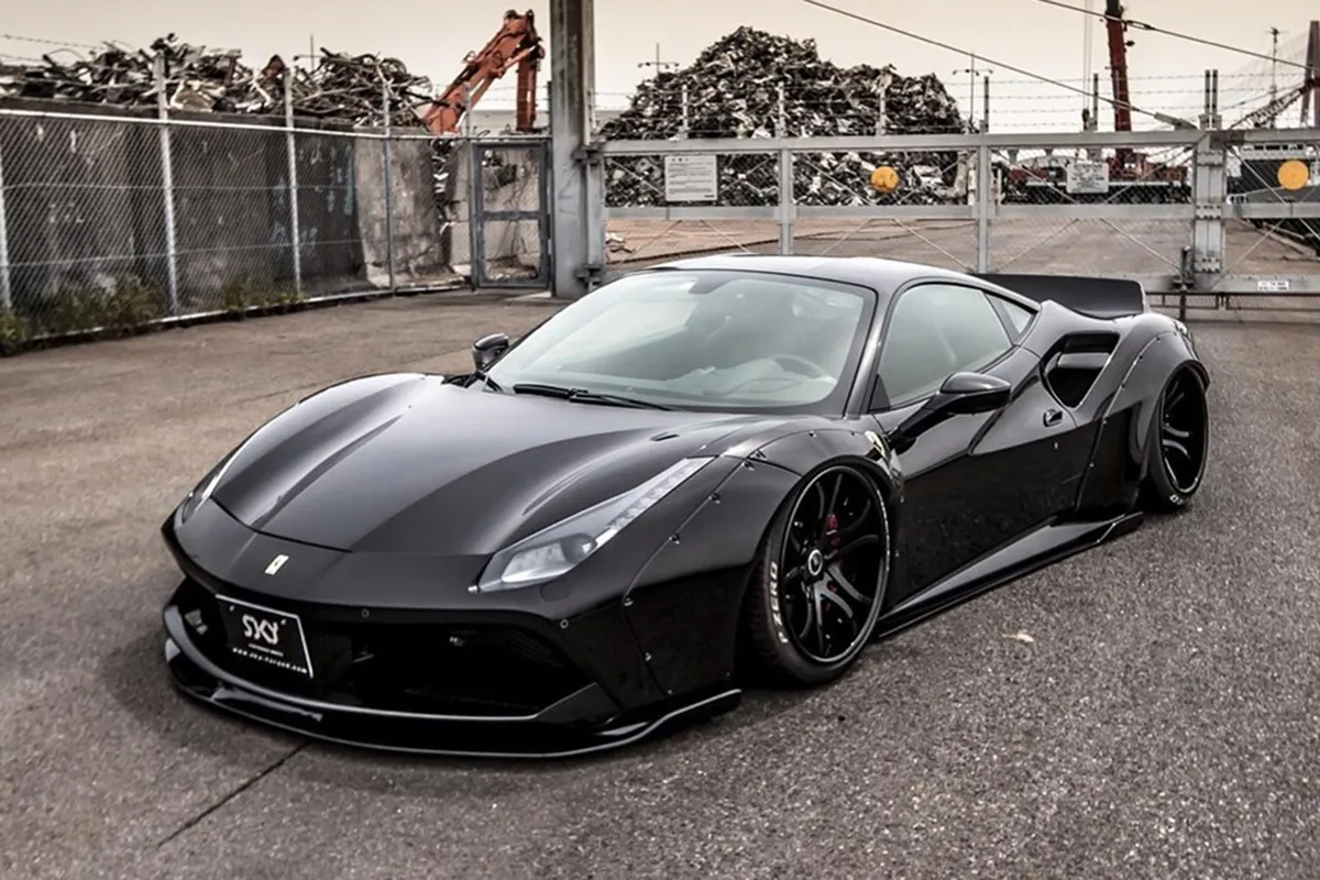 Ferrari 488 on Forgiato S216 wheels