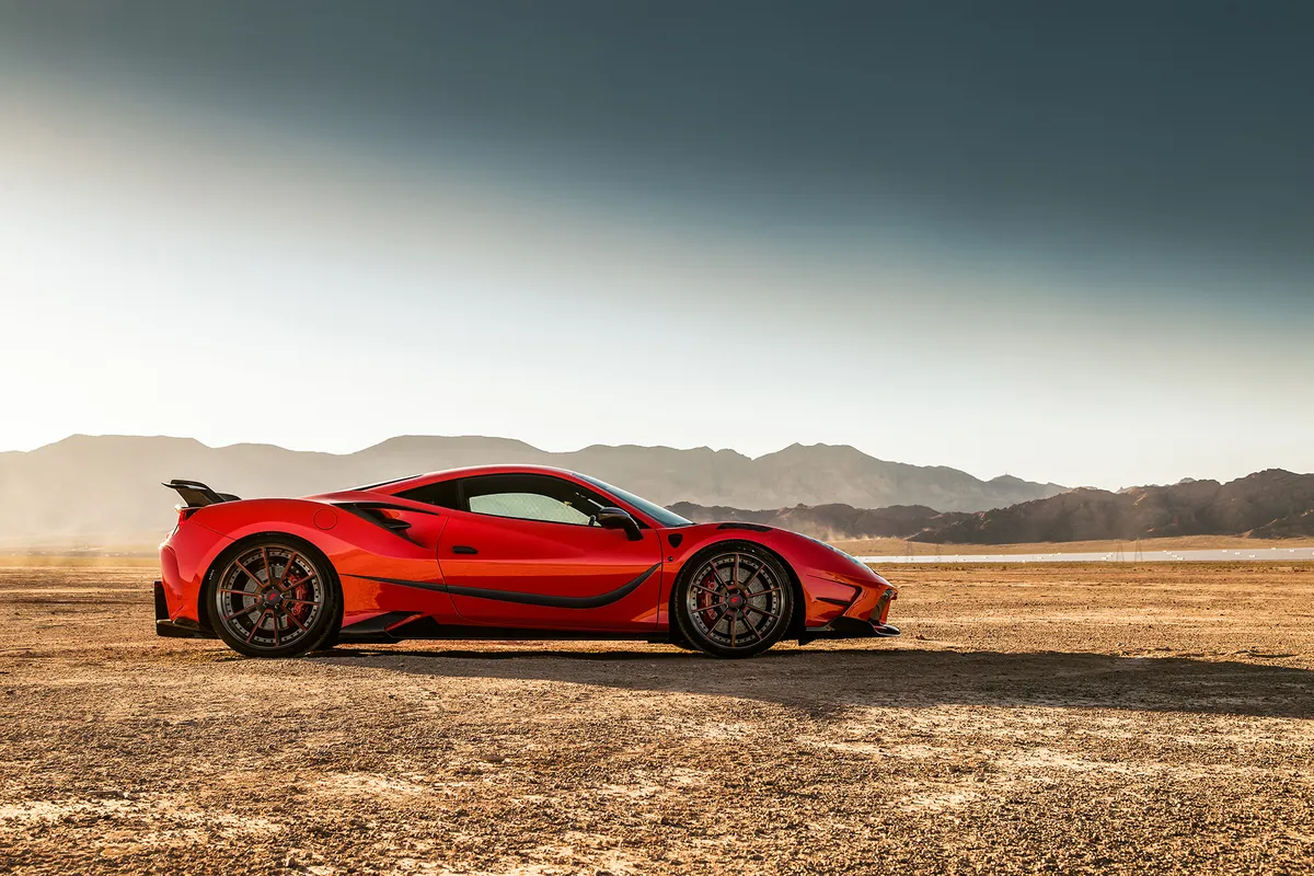 Ferrari 488 on Forgiato Tec 2.4 wheels