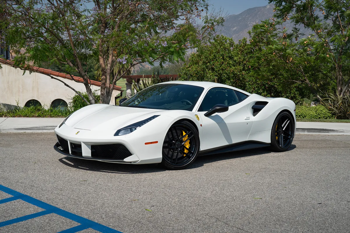 Ferrari 488 on Forgiato Tec 3.7 wheels