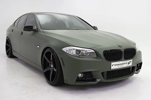 BMW 5 Series on Forgiato Aggio-ECL wheels