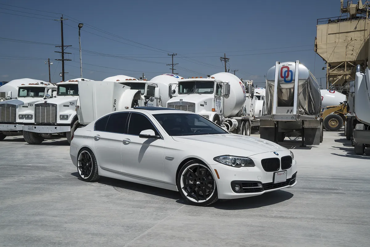 BMW 5 Series on Forgiato Artigli-ECL wheels