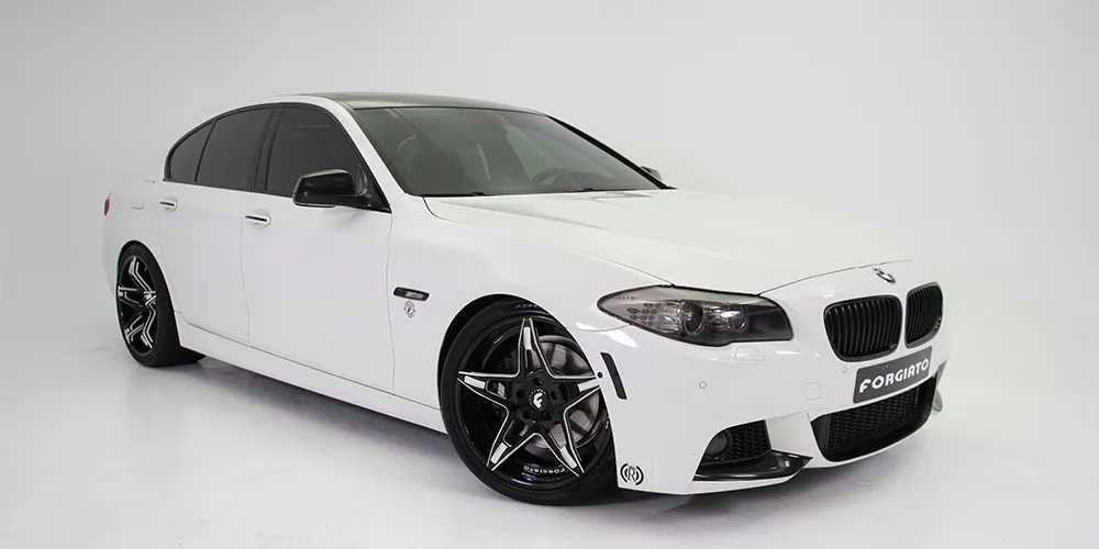 BMW 5 Series on Forgiato F2 wheels