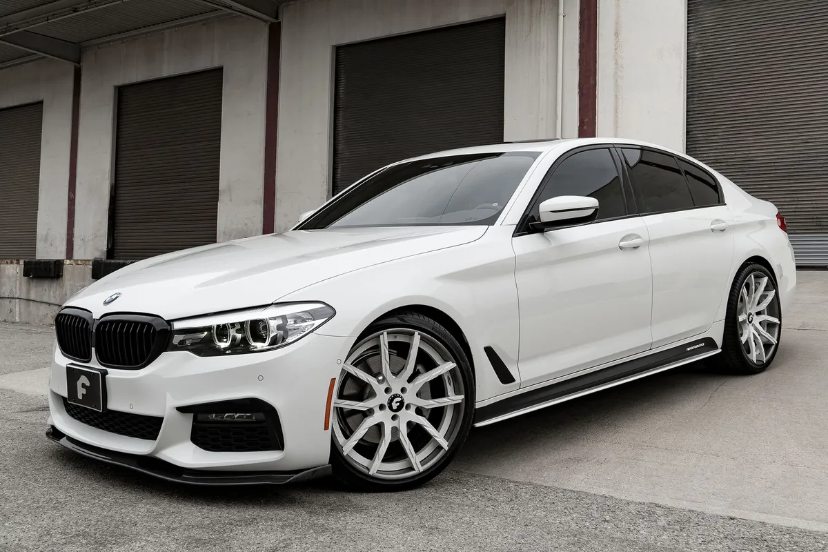 BMW 5 Series on Forgiato Formato-ECL wheels