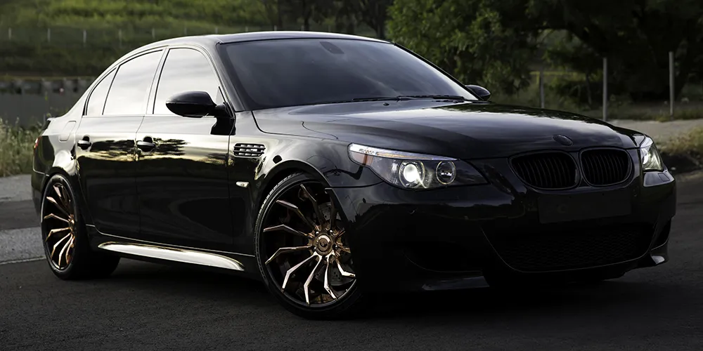 BMW 5 Series on Forgiato Navaja-ECX wheels