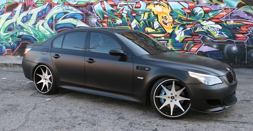 BMW 5 Series on Forgiato Piastra wheels