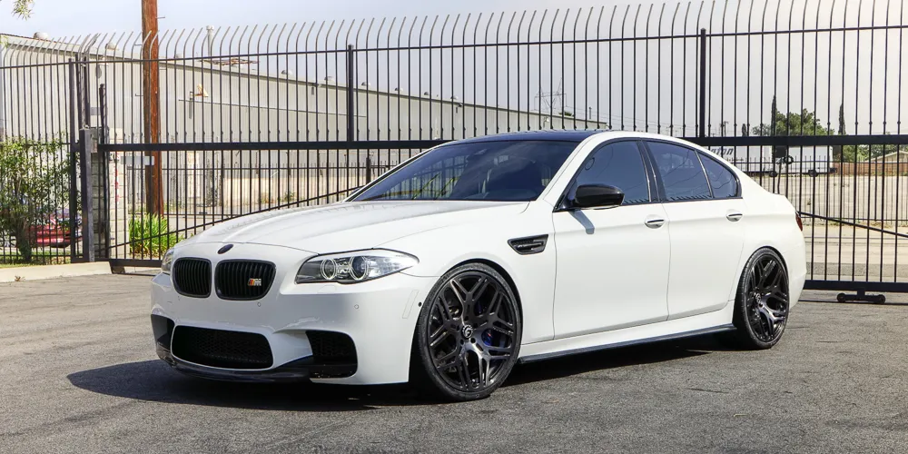 BMW 5 Series on Forgiato Quadrato-M wheels