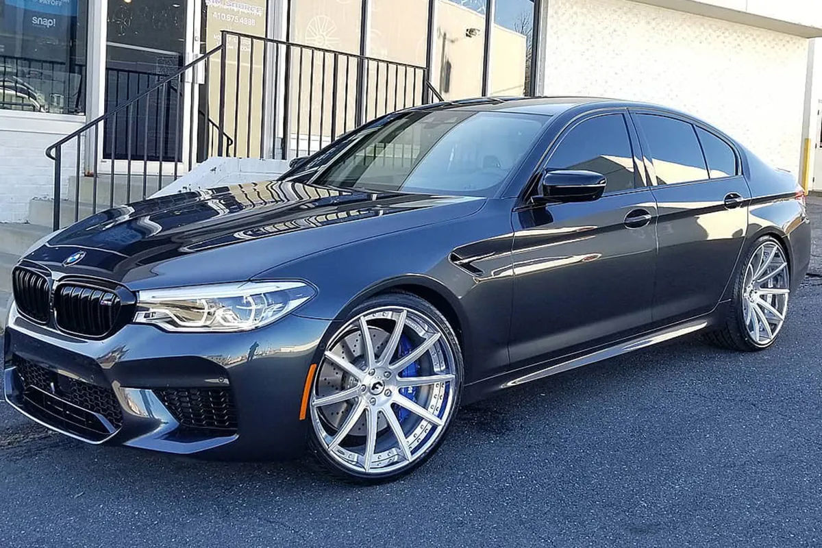 BMW 5 Series on Forgiato S206 wheels