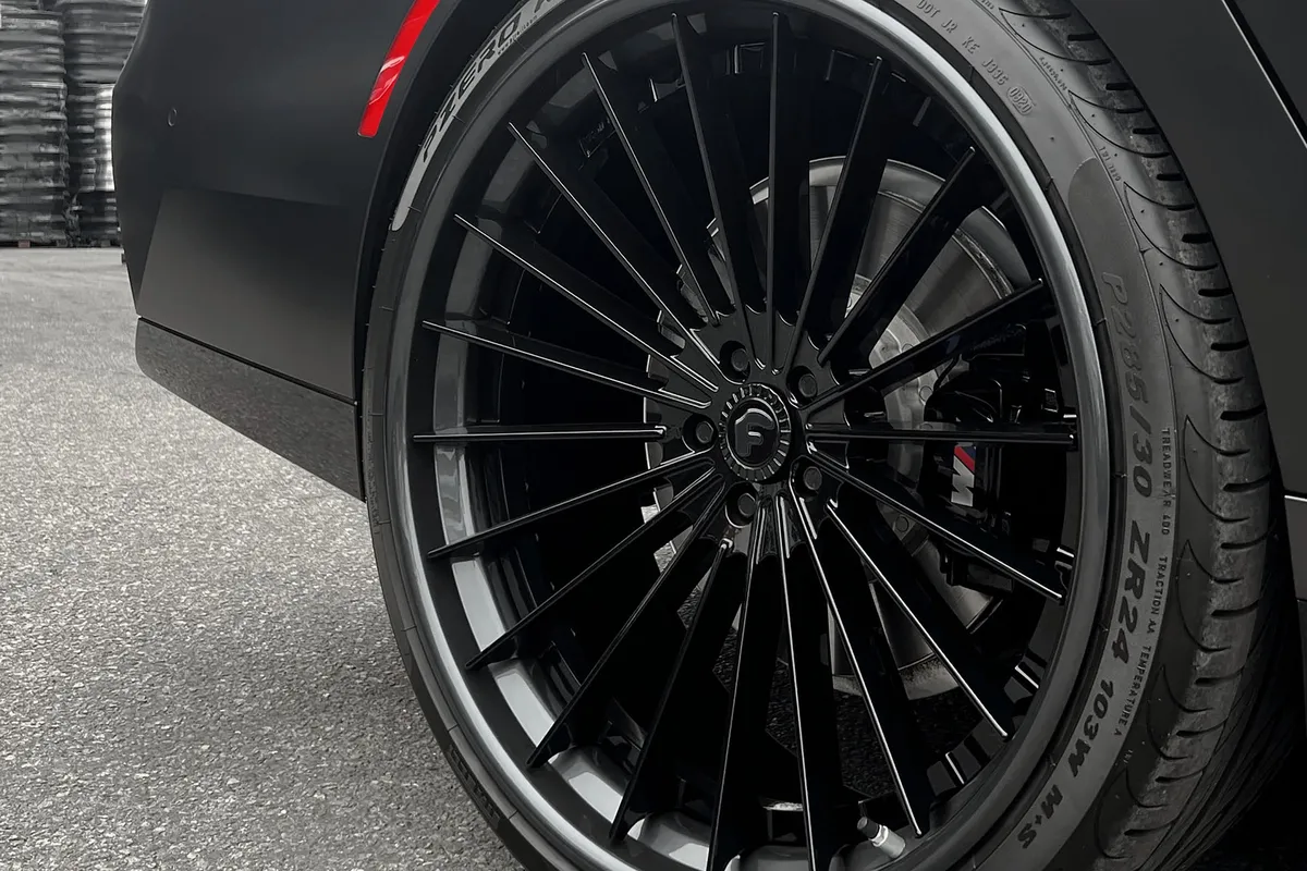 BMW 5 Series on Forgiato Tec 3.1 wheels