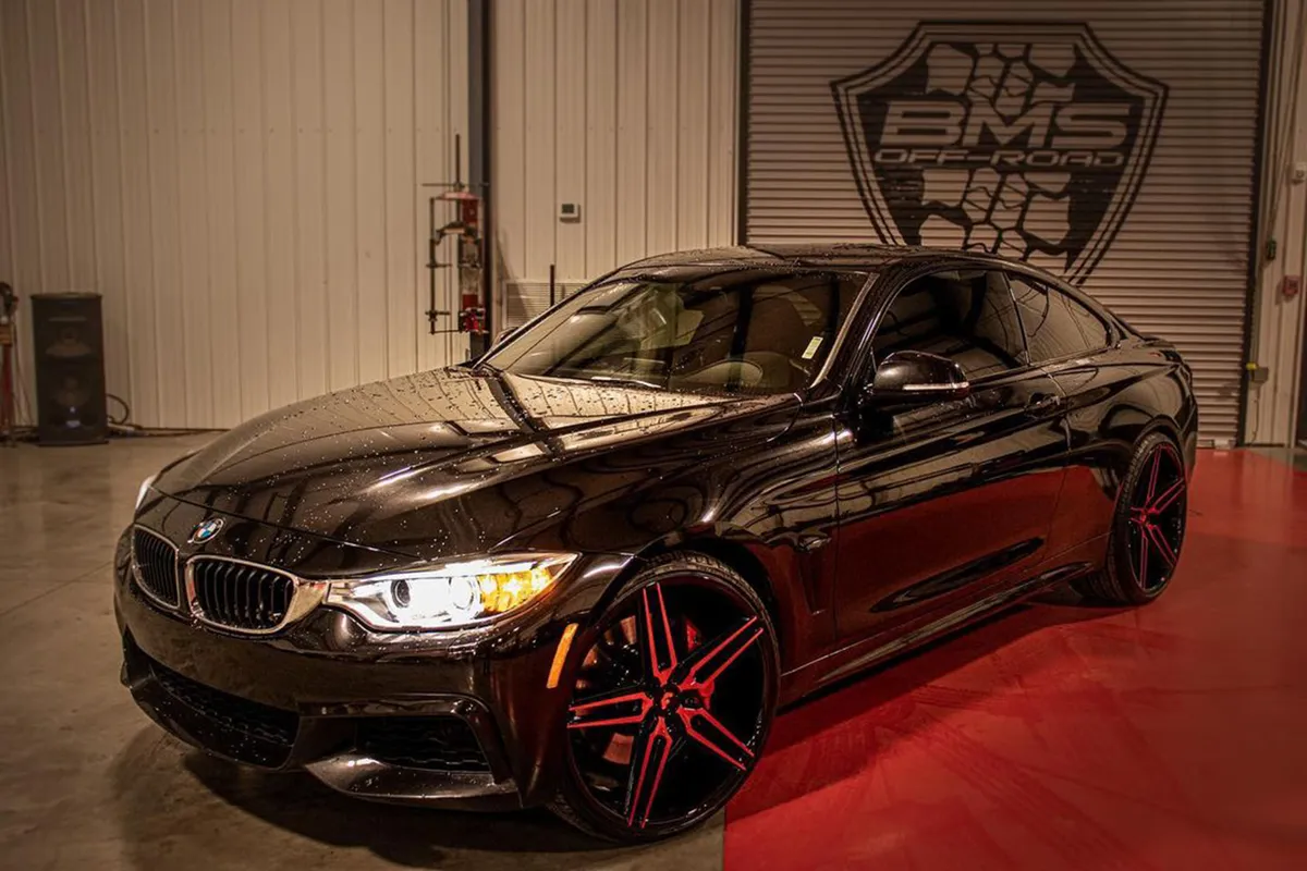 BMW 5 Series on Forgiato Tec S4 wheels