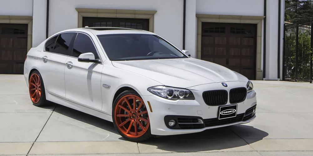 BMW 5 Series on Forgiato Undice-C wheels