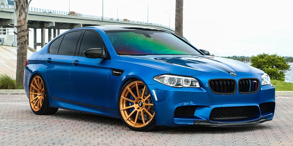 BMW 5 Series on Forgiato Undice-M wheels