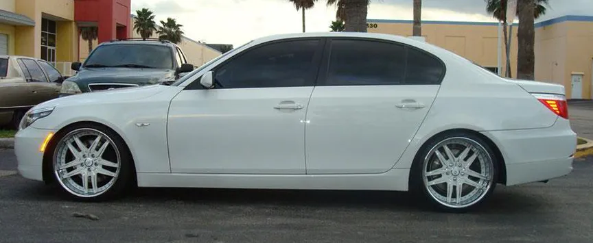 BMW 5 Series on Forgiato Vizzo wheels