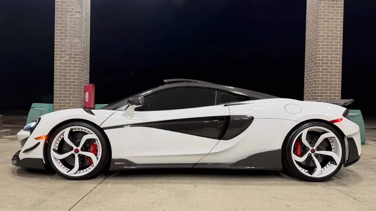 McLaren 600LT on Forgiato Smussato wheels