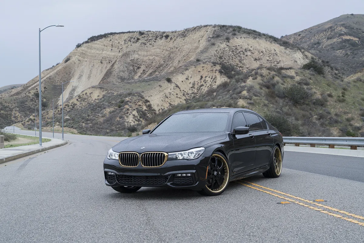 BMW 7 Series on Forgiato Quattresimo wheels