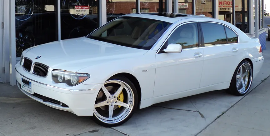 BMW 7 Series on Forgiato Quinto wheels