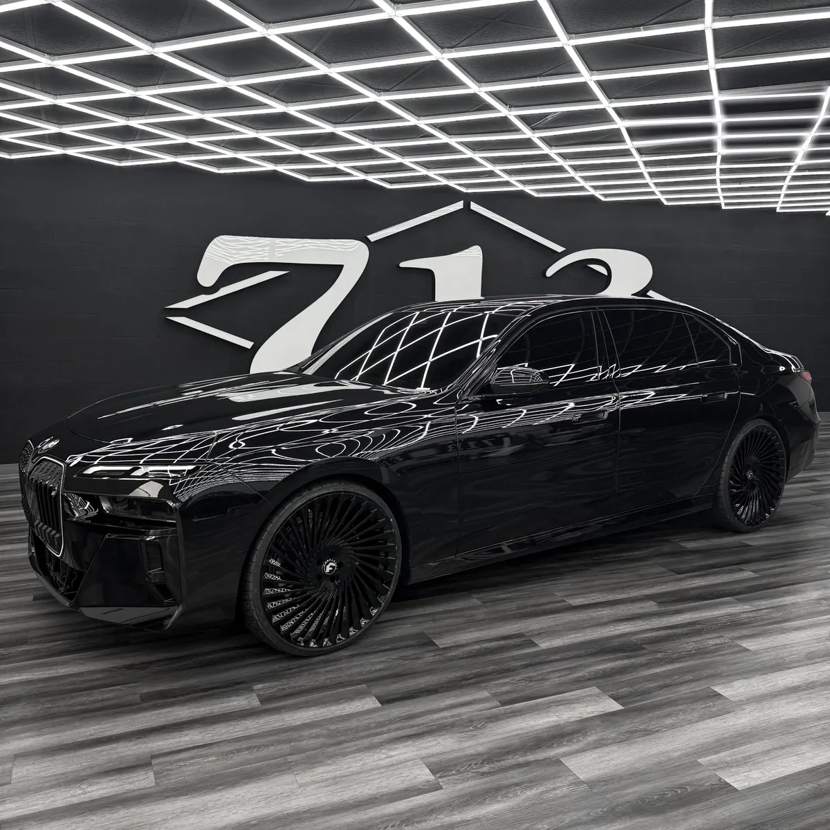 BMW 7 Series on Forgiato Twisted Trimestre-M wheels