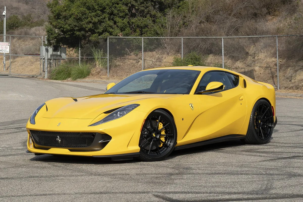 Ferrari 812 on Forgiato Tec 2.4 wheels
