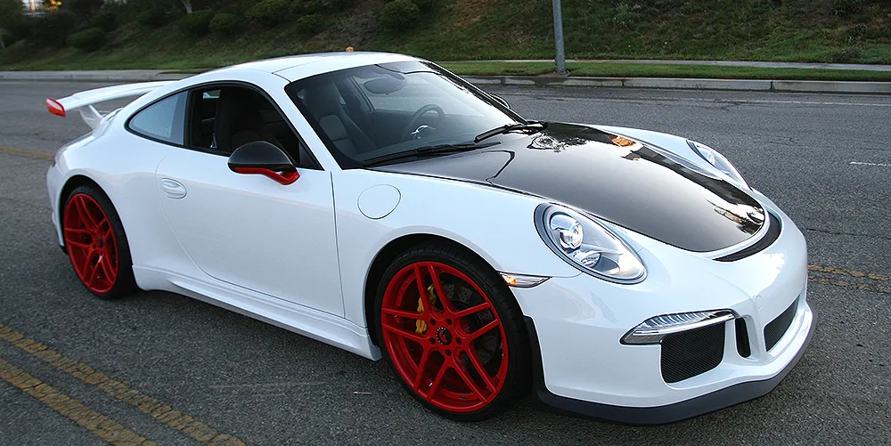 Porsche 911 on Forgiato Dieci-ECL wheels