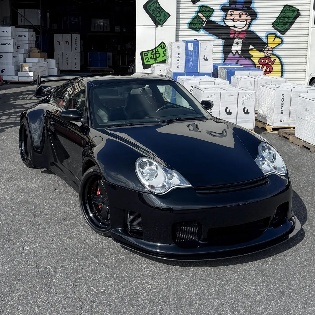 Porsche 911 on Forgiato FV1 wheels