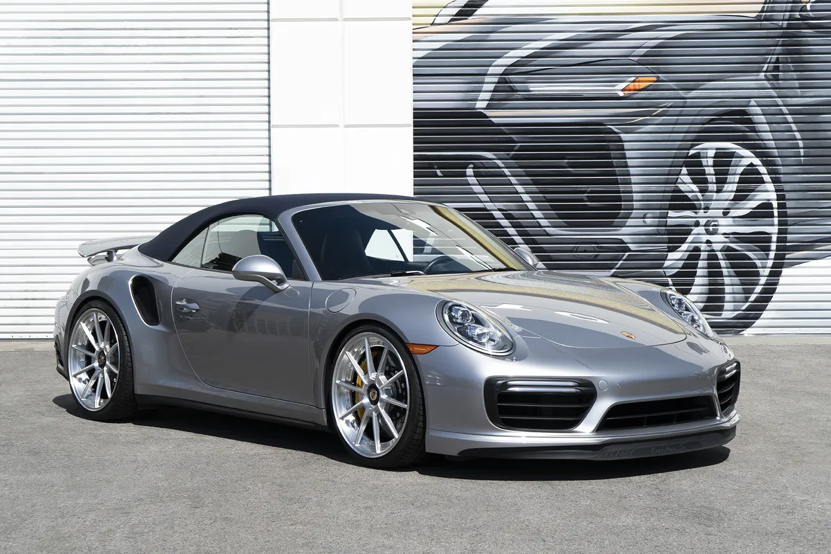 Porsche 911 on Forgiato Tec 2.4 wheels