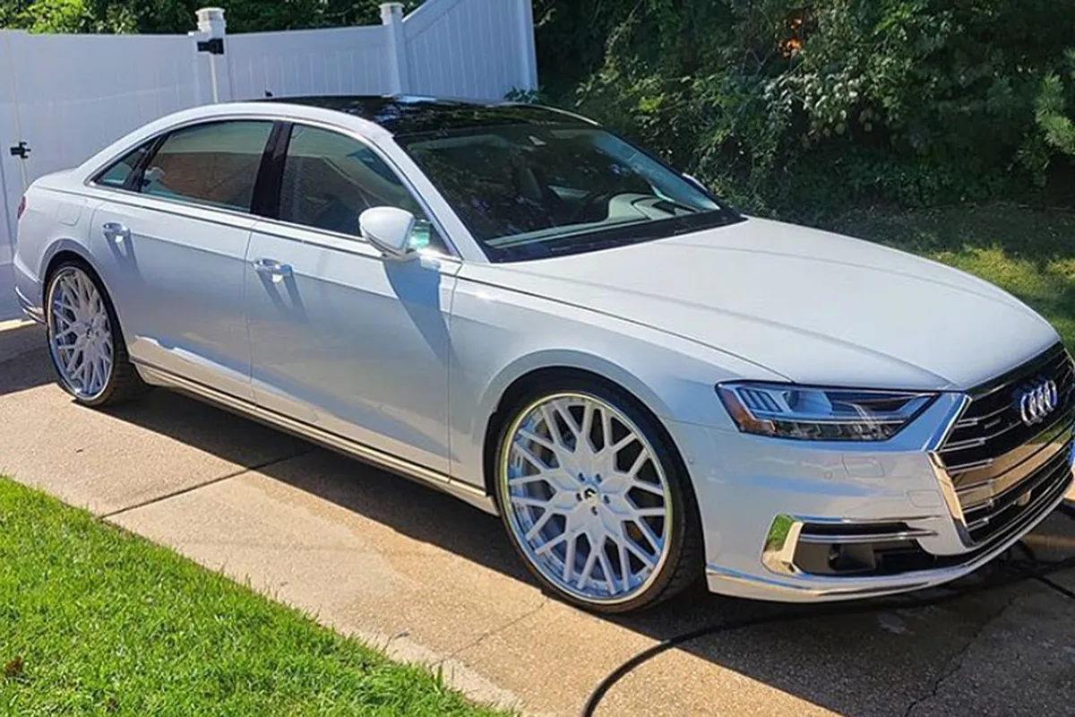 Audi A6 on Forgiato Niddo wheels