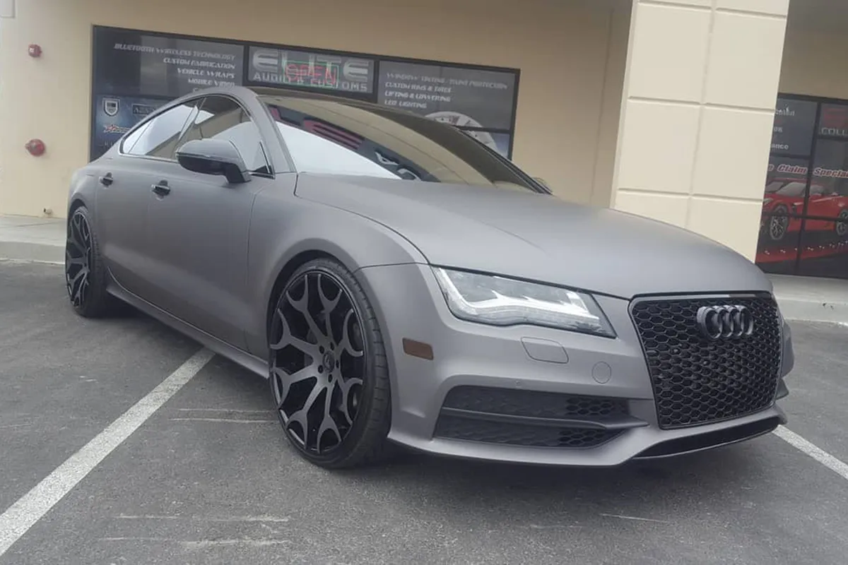 Audi A7 on Forgiato Capolavaro-ECL wheels