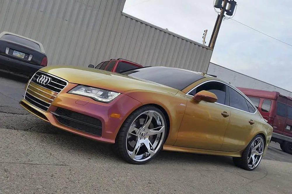 Audi A7 on Forgiato Copiato-ECL wheels