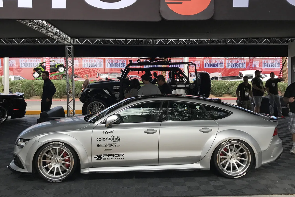 Audi A7 on Forgiato Estendere-PO wheels