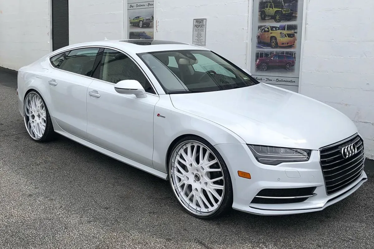 Audi A7 on Forgiato Fratello wheels
