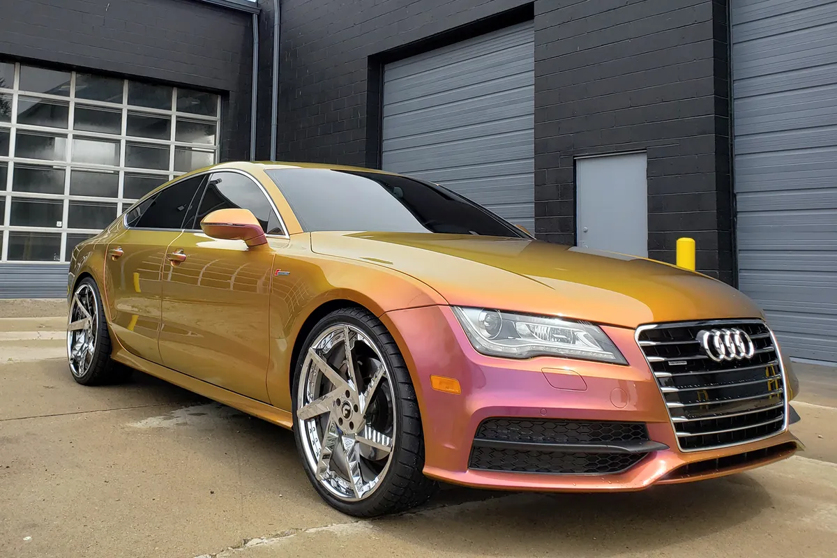 Audi A7 on Forgiato N wheels