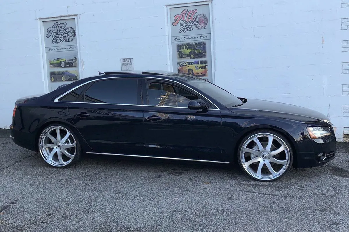 Audi A7 on Forgiato Quattresimo wheels