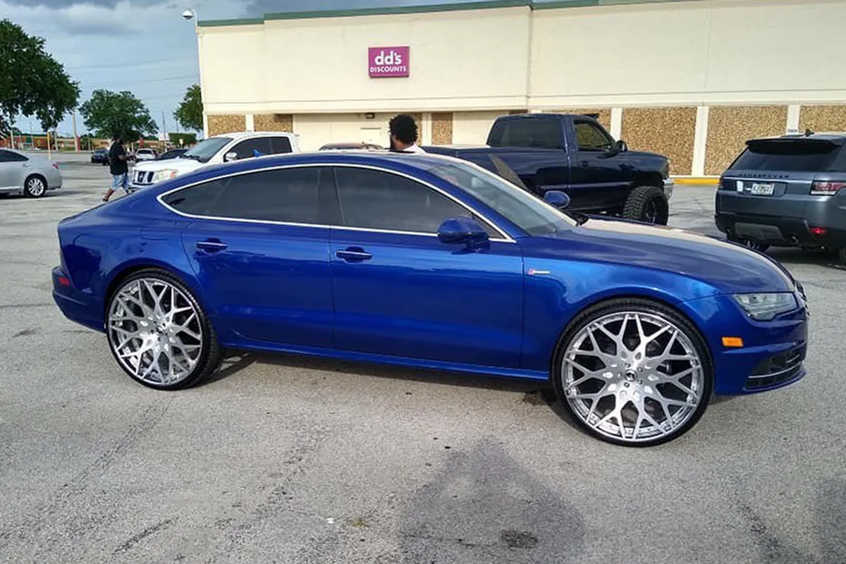 Audi A7 on Forgiato Torino-ECL wheels