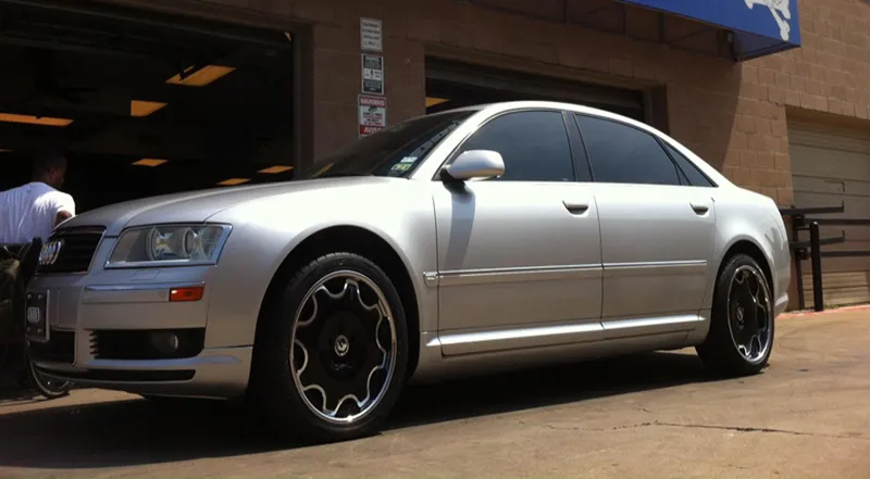 Audi A8 on Forgiato Fiore wheels