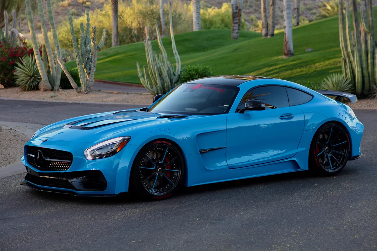 Mercedes-Benz AMG on Forgiato Tec 2.4 wheels