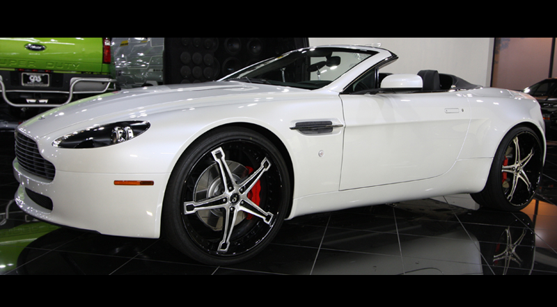 Aston Martin Vantage on Martellato