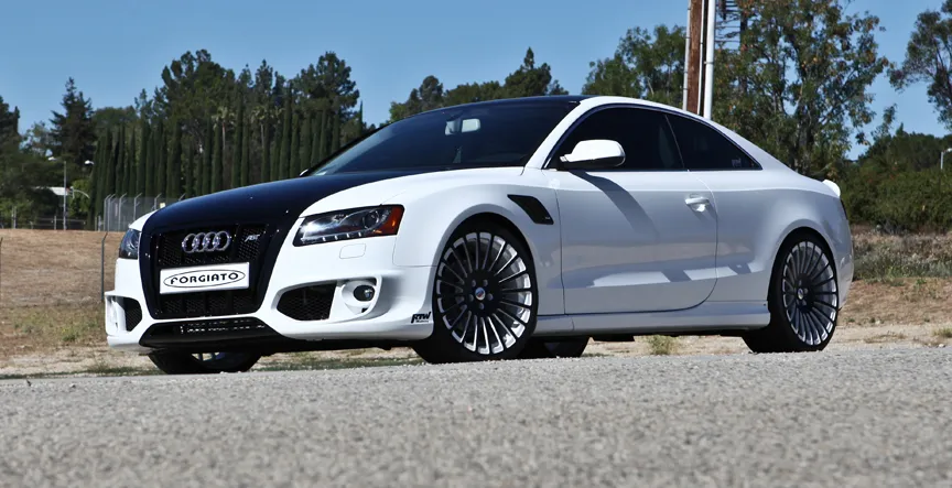 Audi Audi A5 on Forgiato Singolo M wheels