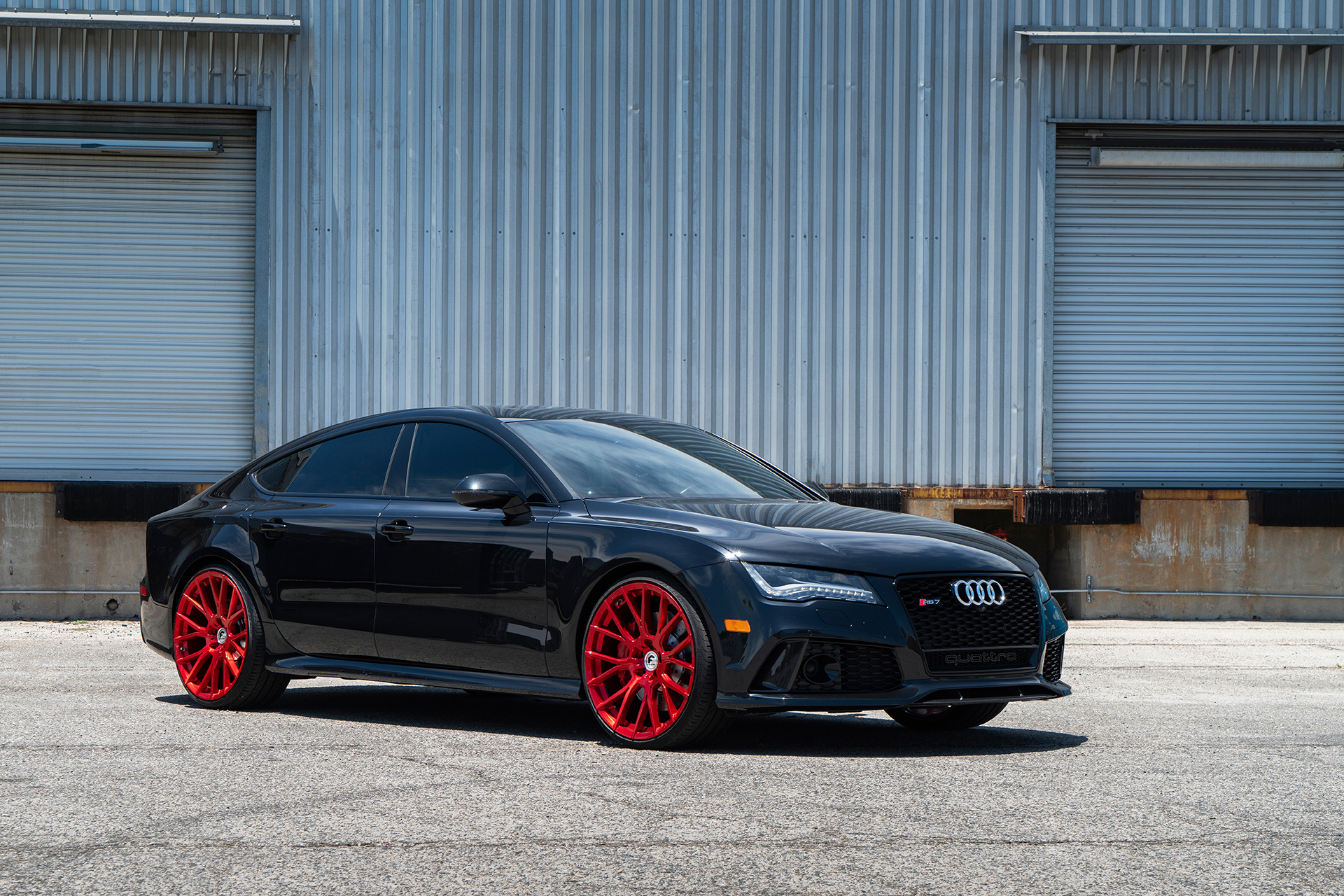 Audi Audi S7 on Forgiato Flow wheels