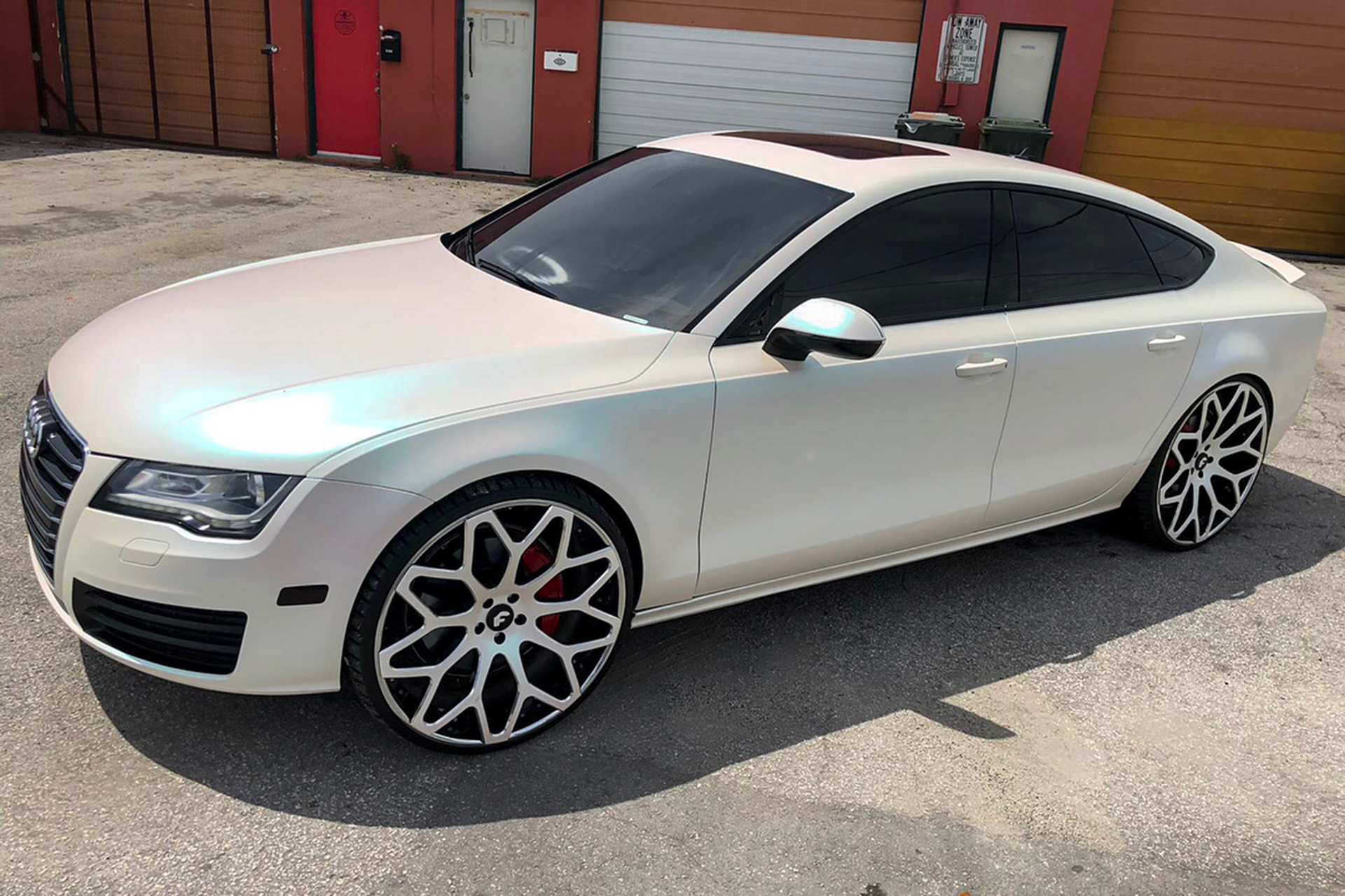 Audi S7 on Tessi-ECL