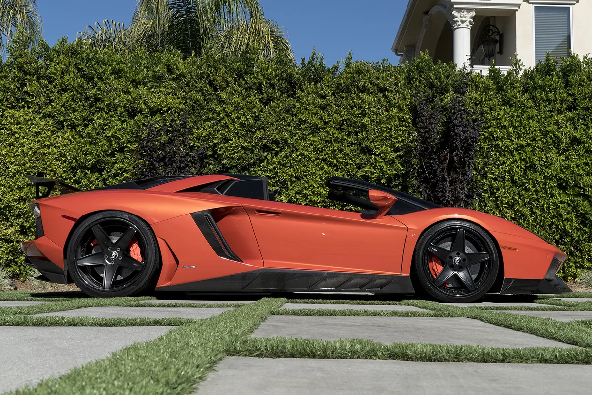 Lamborghini Aventador on Forgiato Classico-ECL wheels