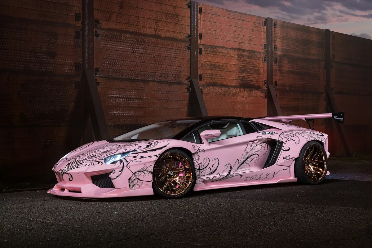 Lamborghini Aventador on Forgiato Decimo-L wheels